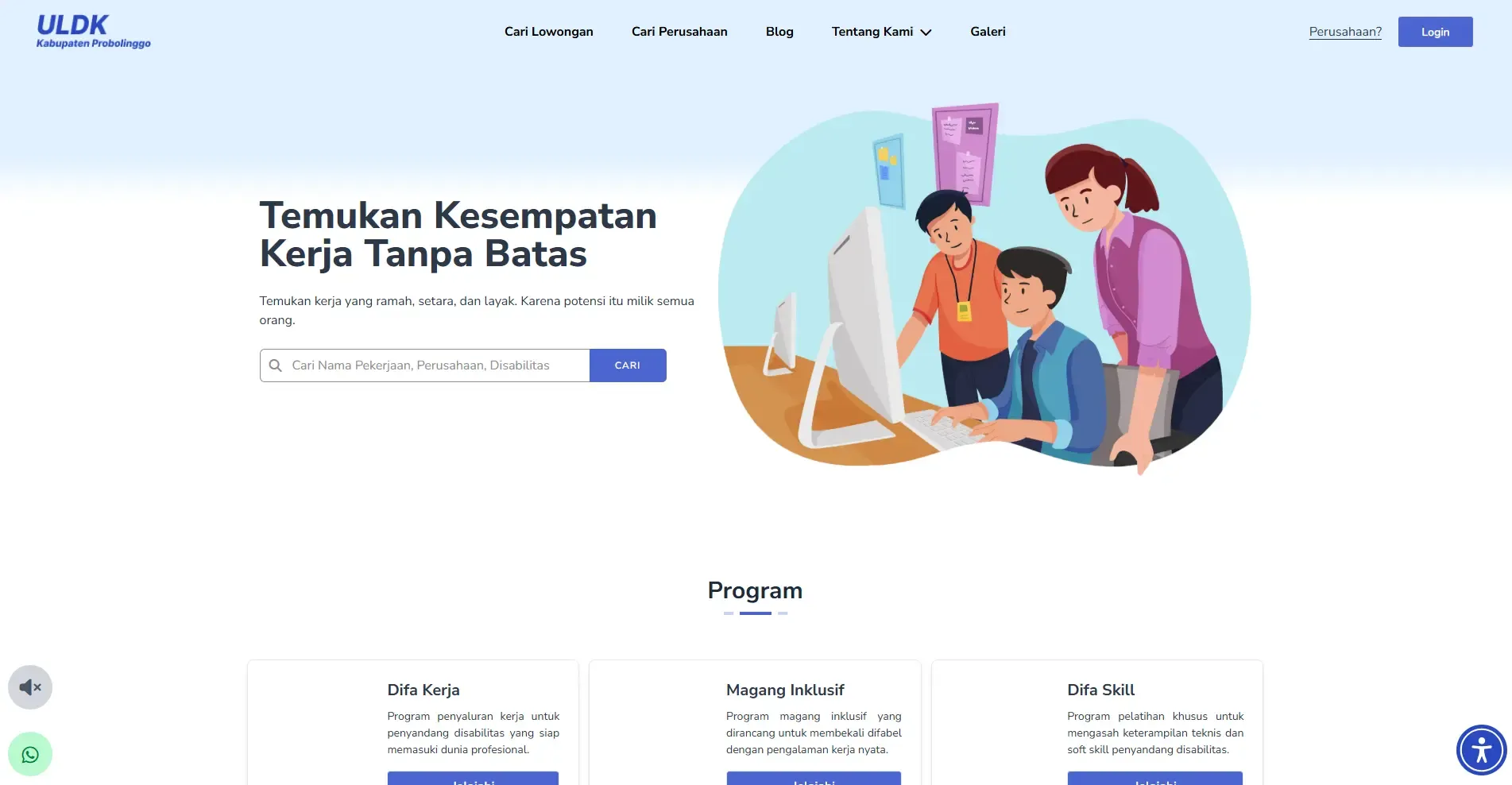 Disability Job Portal Image